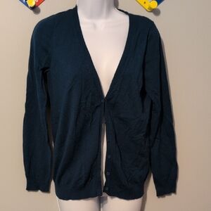 Smart Set Deep Blue Cardigan Sweater